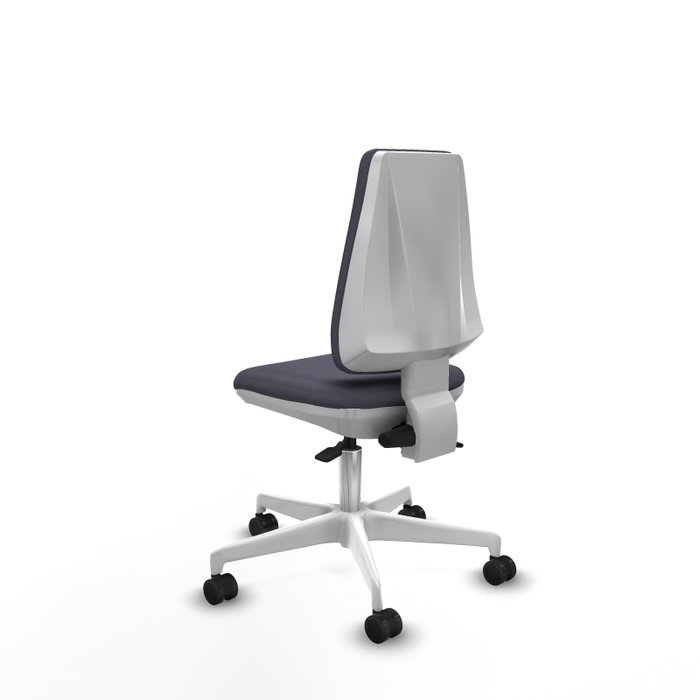 PIQUERAS Y CRESPO Silla de oficina Elche Gris oscuro sin brazos PIQUERAS Y CRESPO Silla de oficina Elche Gris oscuro sin brazos