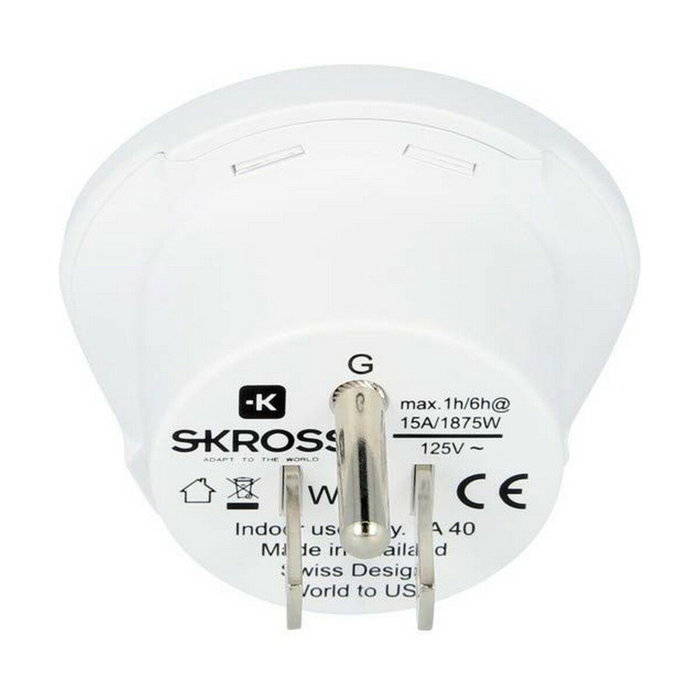 Skross Adaptador mundial a Estados Unidos 1500221-e