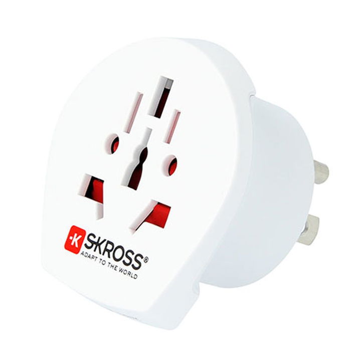 Skross Adaptador Mundial a Estados Unidos 1500221-e para Equipos con Enchufes de 2 y 3 Polos Diseñado en Suiza