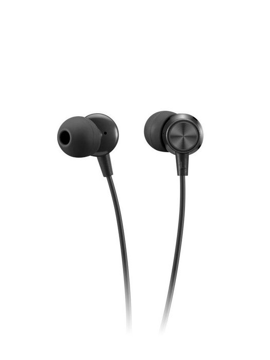 Lenovo - Auriculares diadema con cable intrauditivos USB Type-C para oficina y call center - Negro