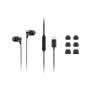 Lenovo Auriculares Alámbricos In-Ear USB Tipo C Negro