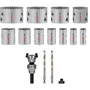 Bosch Professional Juego de Sierras de Corona Multimaterial PRO 15 Piezas 20 a 76 mm para Taladros y Destornilladores - BOS1745891870066