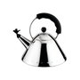 Alessi 9093 B Hervidor de Acero Inoxidable con Silbato de Pájaro