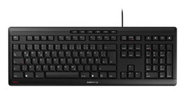 Cherry JK8500B / JK-8500DE-2 Teclado con cable, distribución alemana QWERTZ, color negro