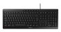 Cherry Stream Teclado de Oficina USB QWERTZ Alemán Negro