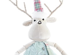 DKD Home Decor Figura Navidad Fantasia Verde Rosa 20 x 50 x 25 cm