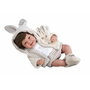 Muñecas Arias Muñeca Elegance Zoe Beige con Bufanda y Pelo