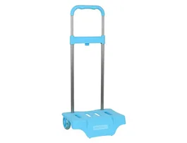 Carro portamochilas celeste 300x230x525 mm