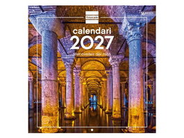 FINOCAM Calendario de pared 2027 Maravelles del món en catalán