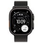 Apple Watch Ultra 3 Titanium Cellular 49mm Negro con Correa Milanese de Titanio Negro, Talla Pequeña, GPS, 5G, 64 GB, Resistencia 100m
