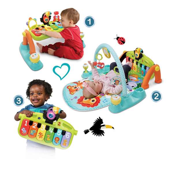 Vtech Manta y gimnasio Pataditas 5 en 1 con luces y sonidos