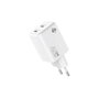 Subblim Cargador GaN 45W Doble USB-C Blanco SUBCHG-6G4520