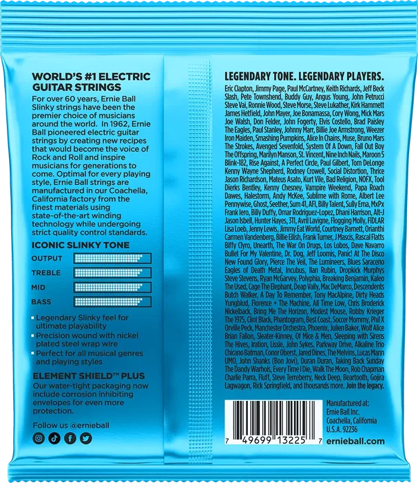 Ernie Ball Cuerdas Eléctrica Extra Slinky 8-38 Tripack (3) Ernie Ball Cuerdas Eléctrica Extra Slinky 8-38 Tripack (3)