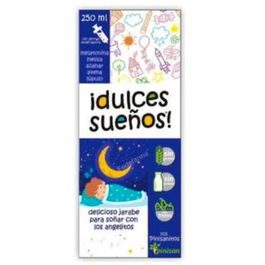 PINISAN Dulces Sueños Jarabe 250Ml con Melisa, Azahar, Avena y Melatonina para Dormir