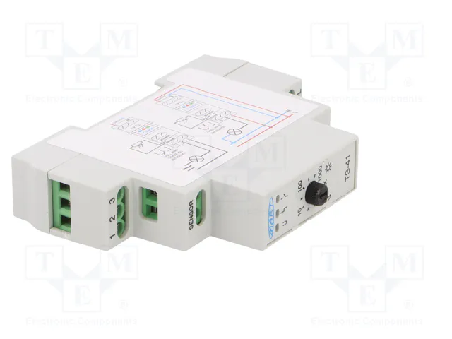 MART TS-41-2 Interruptor de crepúsculo para raíl DIN 230VAC 16A MART TS-41-2 Interruptor de crepúsculo para raíl DIN 230VAC 16A