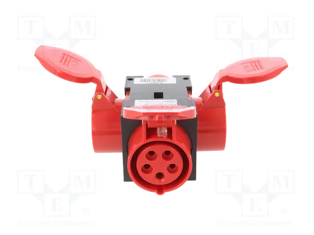 PAWBOL Conector de alimentación AC trifásicos divisor 16A 400VAC