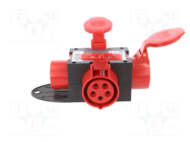 PAWBOL Conector de alimentación AC trifásicos divisor 16A 400VAC
