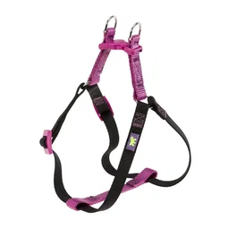 Ferplast Arnés Easy Colours Talla Medium Lila para Perro Ajustable 45-63 cm Ancho 15 mm