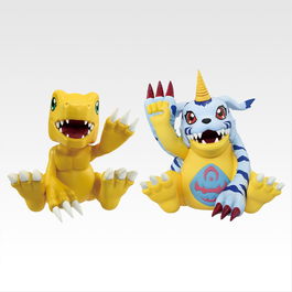 Bandai Ichibansho Figura Coleccionable Digimon Adventure Agumon y Gabumon Clash Of Light and Darkness PVC 7 cm