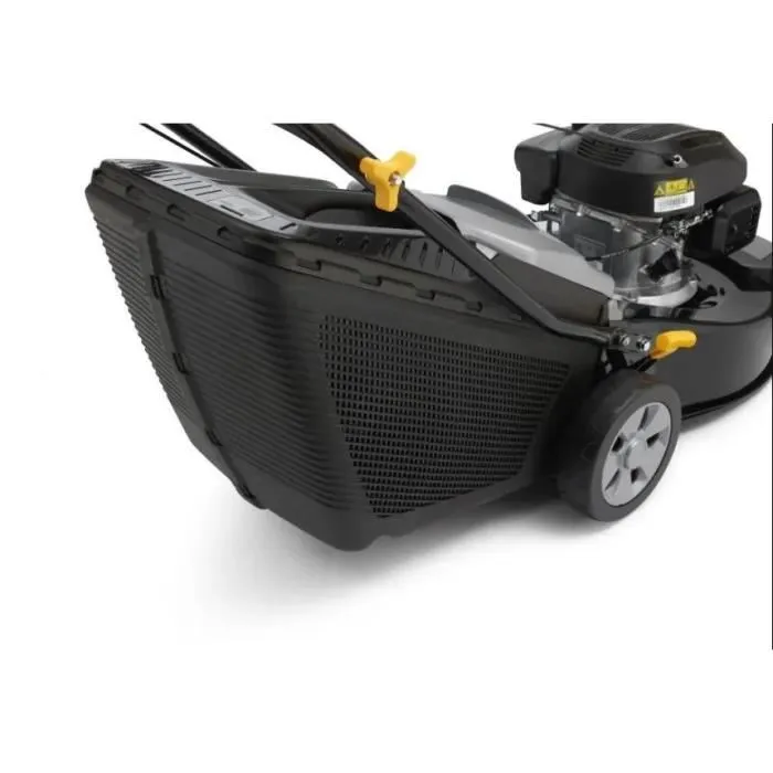 Alpina Cortacésped de Gasolina AL4 46 A, Motor 123 cc, Ancho de Corte 46 cm, con Caja de Recogida de 60 Litros