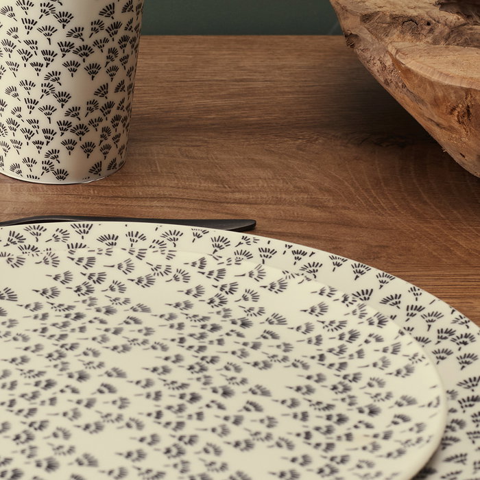 Home Deco Factory Plato de Postre Foret 20 cm Estampados Surtidos