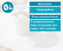 KioKids Dispensador de Leche en Polvo con 3 Compartimentos, Gris, +0 Meses