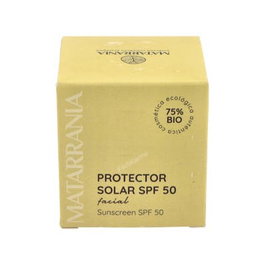 MATARRANIA Protector Solar Facial SPF 50 Bio 30ml con Filtros Minerales