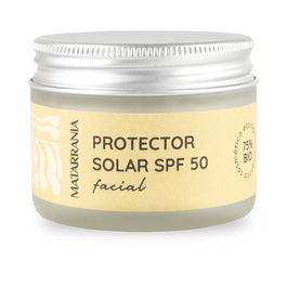 Matarrania Protector Solar Facial SPF50 100% Bio Crema 30 ml Todo Tipo de Pieles