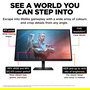 HP OMEN Monitor Gaming 27" (27 pulgadas) - Pantalla IPS FHD 1920x1080, 165 Hz, 1 ms, AMD FreeSync Premium, HDR 400, Soporte VESA, Negro