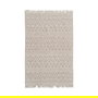 Alfombra Crema Tejido Decoración 160 X 230 cm