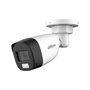 Dahua (DH-HAC-HFW1500CLP-IL-A-0280B-S2) Cámara Bullet Híbrida HDCVI 5MP Luz Dual Inteligente con Micrófono Integrado 2.8mm y Visión IR 20m IP67