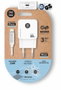 Tech One Tech Cargador de Pared 20W con Tecnología GaN y Cable Lightning Blanco TEC2222