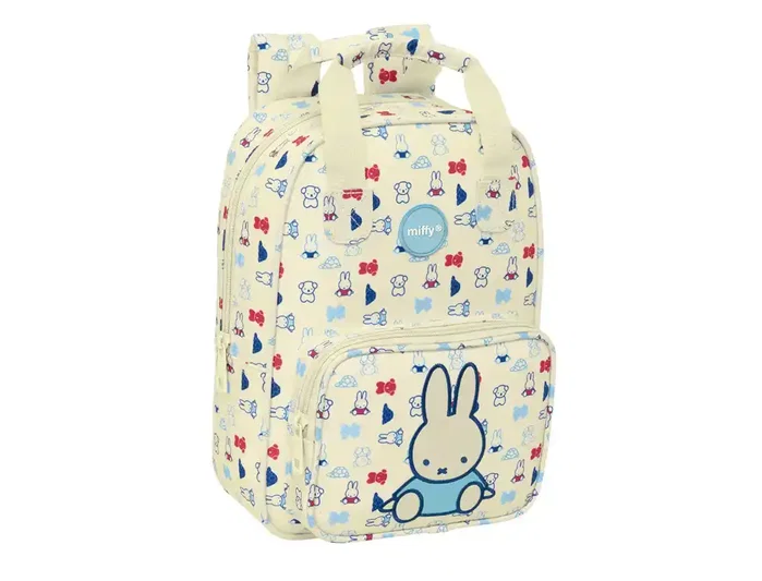 Safta Mochila Infantil Miffy Buddy Reciclada y Repelente al Agua