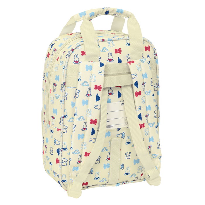 Safta Mochila Infantil Miffy Buddy Reciclada y Repelente al Agua