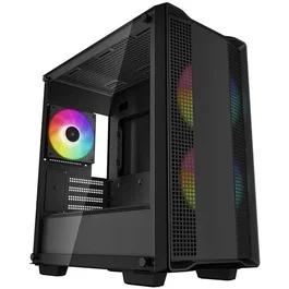 Deepcool CC360 A-RGB Caja de PC - Mini torre - Formato Micro-ATX - 3x120mm A-RGB - Negro