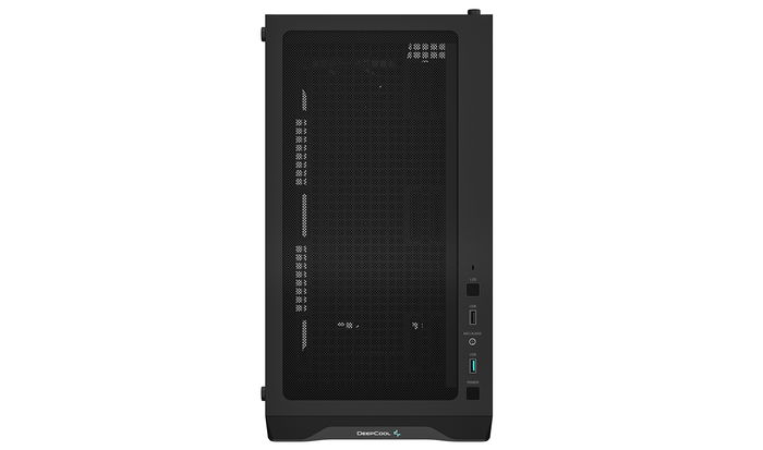 DeepCool Cc360 - Caja Micro-ATX Gaming para PC con 3 Ventiladores ARGB Preinstalados, Panel Frontal de Malla y Ventana de Vidrio Templado, Negro DeepCool Cc360 - Caja Micro-ATX Gaming para PC con 3 Ventiladores ARGB Preinstalados, Panel Frontal de Malla y Ventana de Vidrio Templado, Negro
