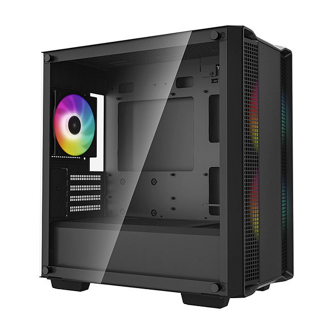 DeepCool CC360 ARGB Caja PC Mini Tower Negra con Iluminación ARGB