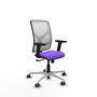 PIQUERAS Y CRESPO Silla de oficina Motilla con mecanismo Sincro, Lila y Blanco