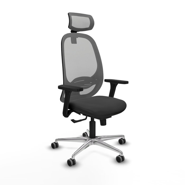 PIQUERAS Y CRESPO Silla de oficina Cilanco con mecanismo Sincro, Gris PIQUERAS Y CRESPO Silla de oficina Cilanco con mecanismo Sincro, Gris