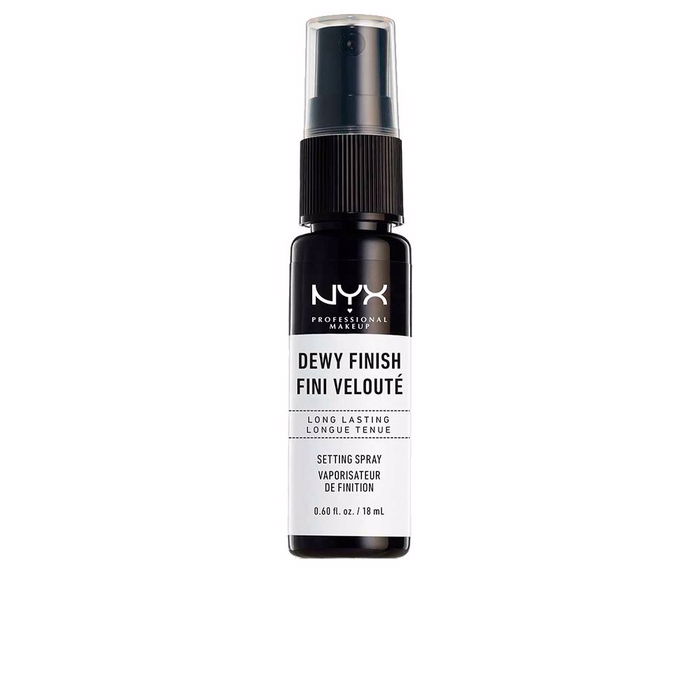Nyx Professional Makeup DEWY FINISH setting spray mini 18 ml Fijador de Maquillaje Acabado Radiante Spray Nyx Professional Makeup DEWY FINISH setting spray mini 18 ml Fijador de Maquillaje Acabado Radiante Spray