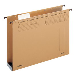 LEITZ ALPHA® 1941 Recopilador de documentos DIN A4 6 cm marrón natural