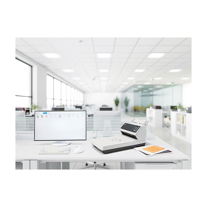 Fujitsu fi-8290 Escáner de Documentos con Unidad de Cama Plana, 90 ppm, ADF, Dúplex, USB 3.2, LAN