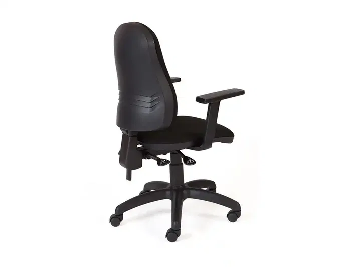 Rocada Silla de Oficina Dirección Sistema Asíncrono Regulable con Brazos Color Azul 112x46x44 cm