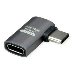 ROLINE Adaptador USB4 Gen 3x2 USB Type C a USB Type C, Plata