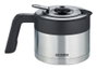 Severin KA 5763 Cafetera de Goteo Caprice 1450W 1.25L 8 Tazas LED Timer Acero Inoxidable
