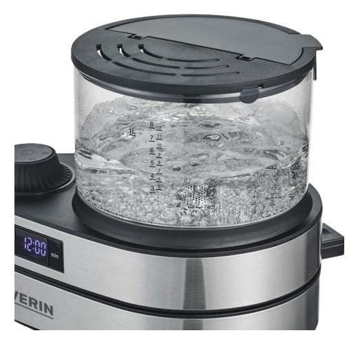 Severin KA 5763 Cafetera de Goteo Caprice 1450W 1.25L 8 Tazas LED Timer Acero Inoxidable Severin KA 5763 Cafetera de Goteo Caprice 1450W 1.25L 8 Tazas LED Timer Acero Inoxidable