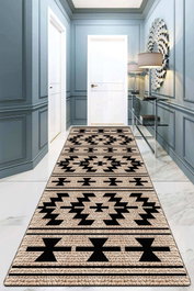 Conceptum Alfombra de Pasillo Cardano Djt 80 x 100 cm 100% Poliéster Lavable a Máquina