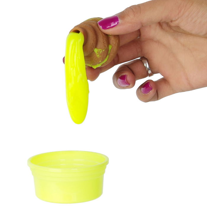 Jeux 2 momes Slime con Lanzador Colores Surtidos para Sorprender y Entretener