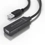 Aisens Cable USB 2.0 Prolongador con Amplificador 5m Negro A101-0914