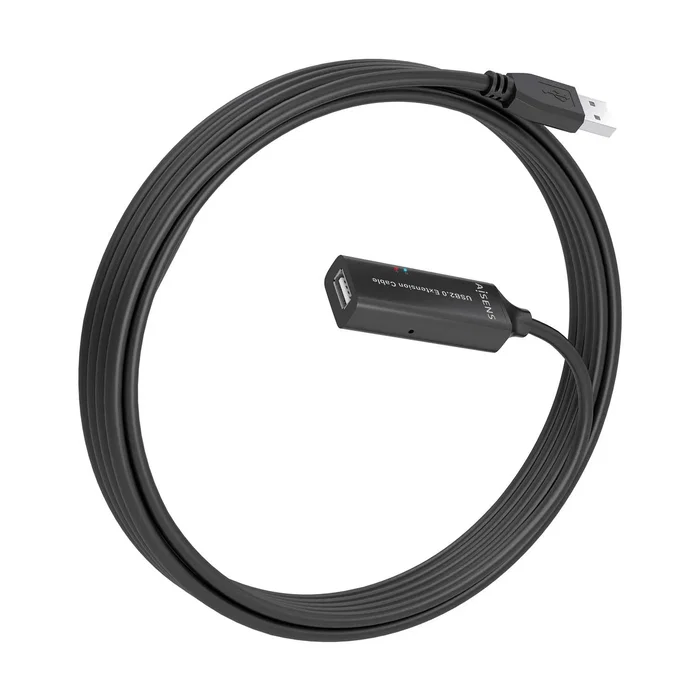 Aisens Cable USB 2.0 Prolongador con Amplificador 5m Negro A101-0914 Aisens Cable USB 2.0 Prolongador con Amplificador 5m Negro A101-0914